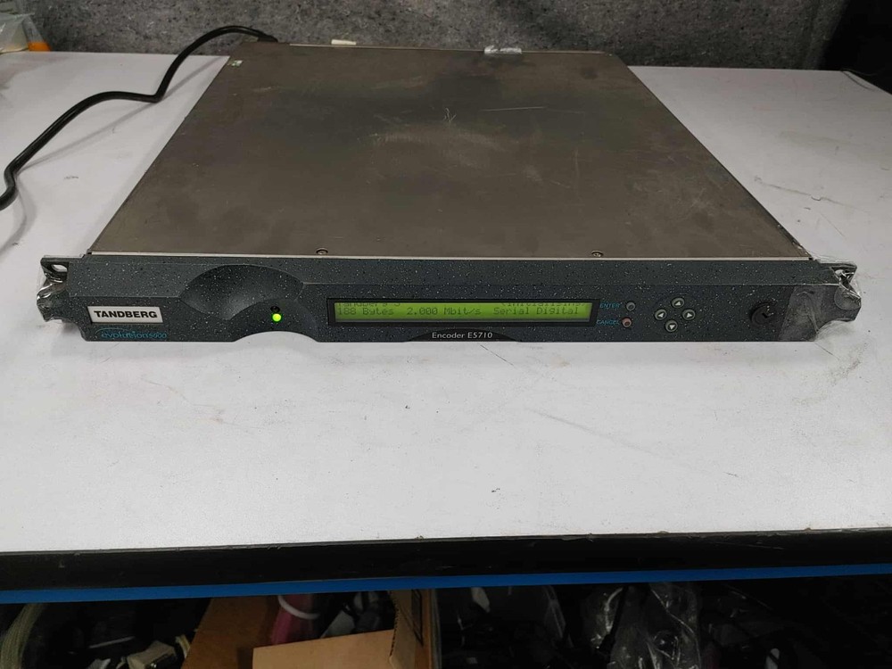 Tandberg Encoder E5710 Mpeg 2 SD Evolution 1RU Encoder