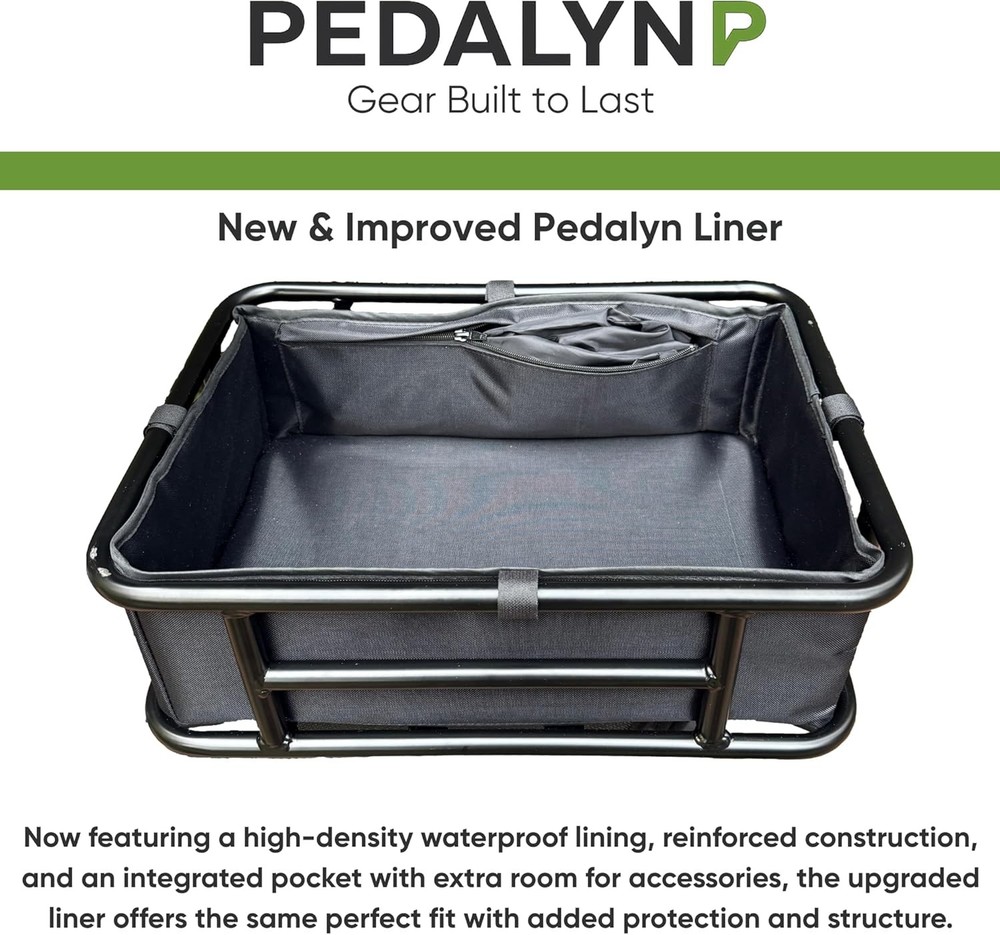 Rear Cargo Rack E-Bikes – Universal Bicycle Rack W/ Cargo Net Rain Cover