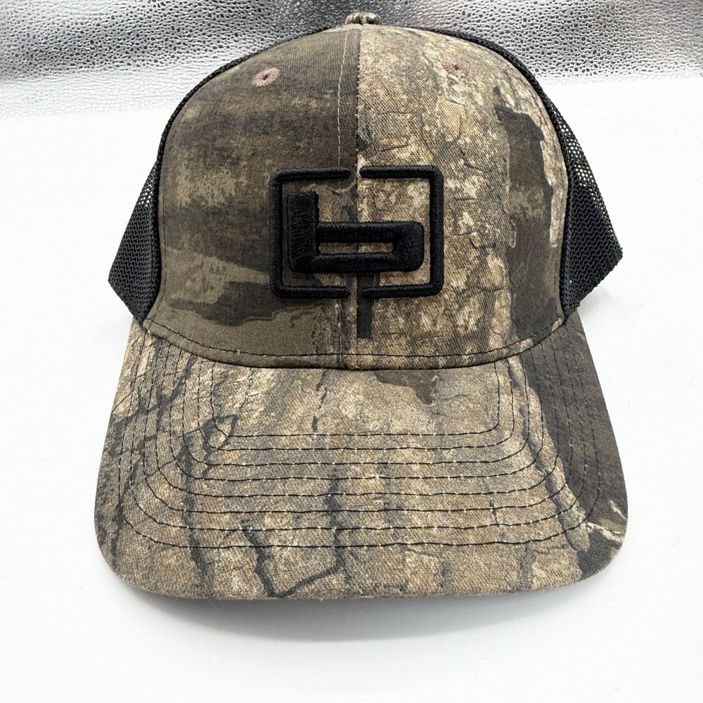 Banded Trucker Camo Cap Mesh Back Adjustable Snapback Field Camouflage Hat OS