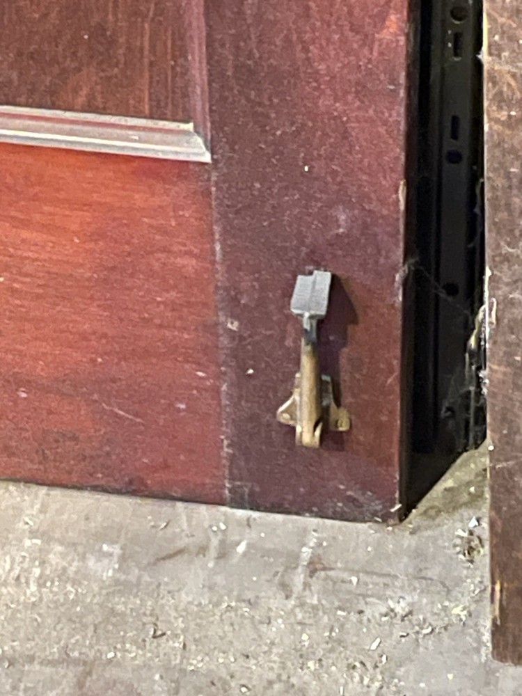 Swinging pantry or kitchen door