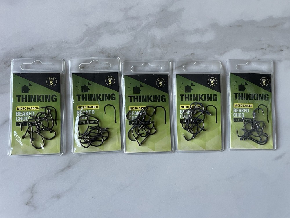 Thinking Anglers Size 5 Chod Hooks- (5 packs)
