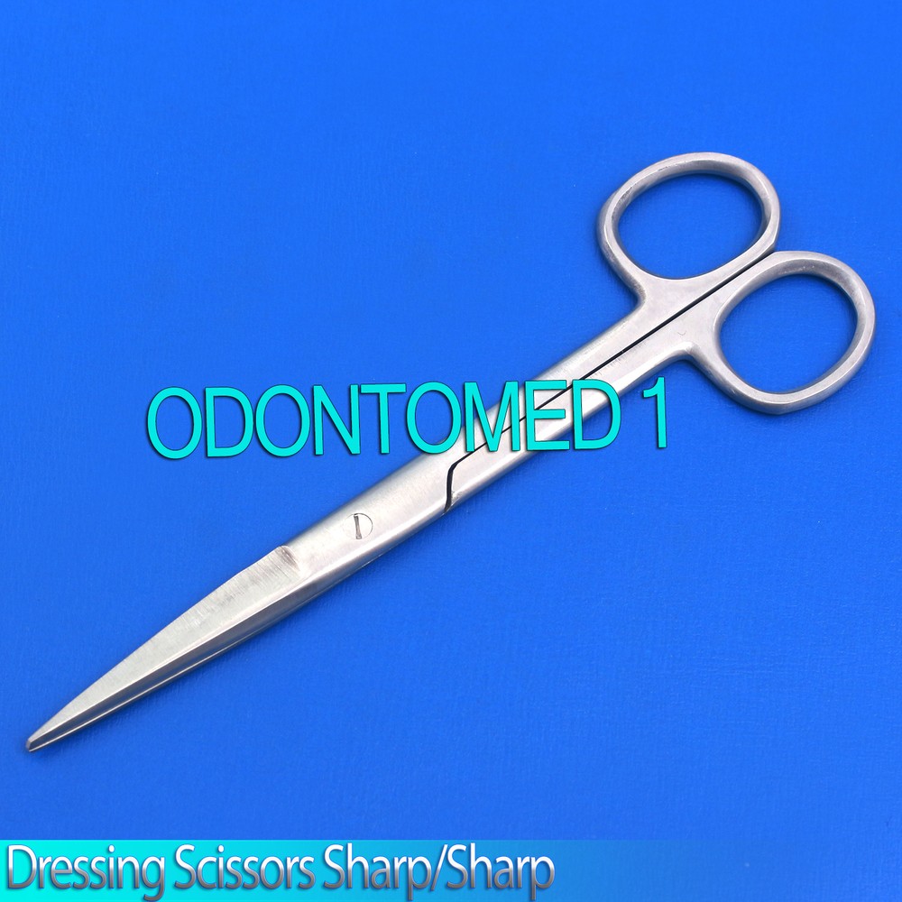 Dressing Nursing Surgical Scissors 6" Sharp / Sharp Straight
