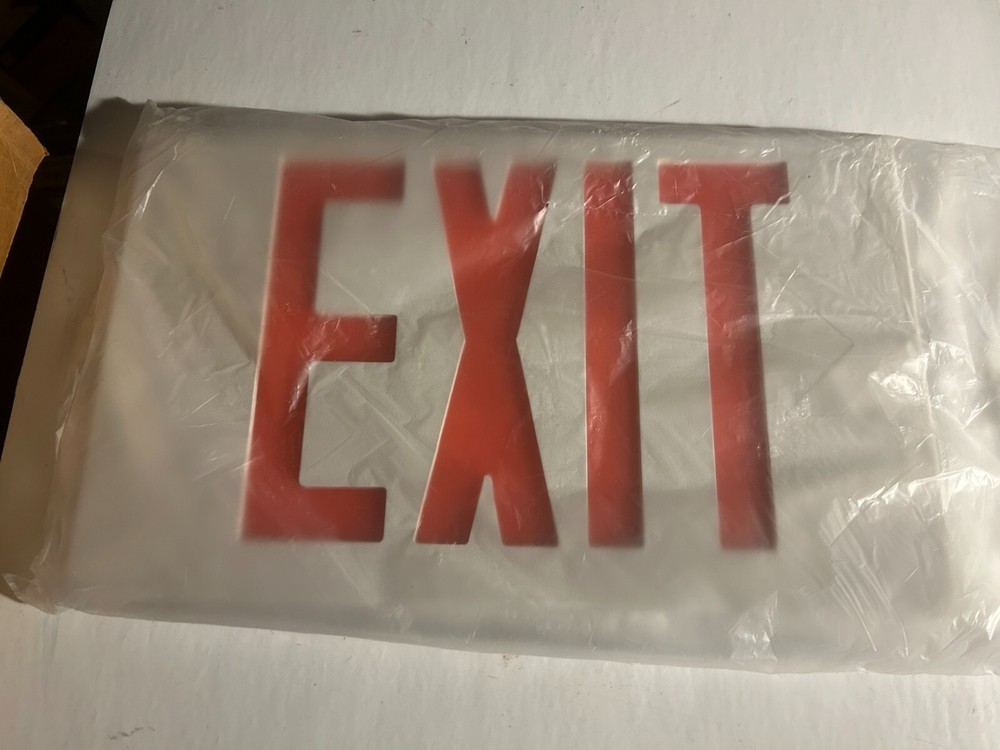 All Pro exit sign face plate