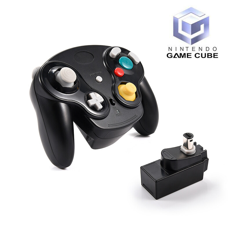 For Nintendo GC GameCube Console Wireless NGC Remote Gamepad Controlle 2pack