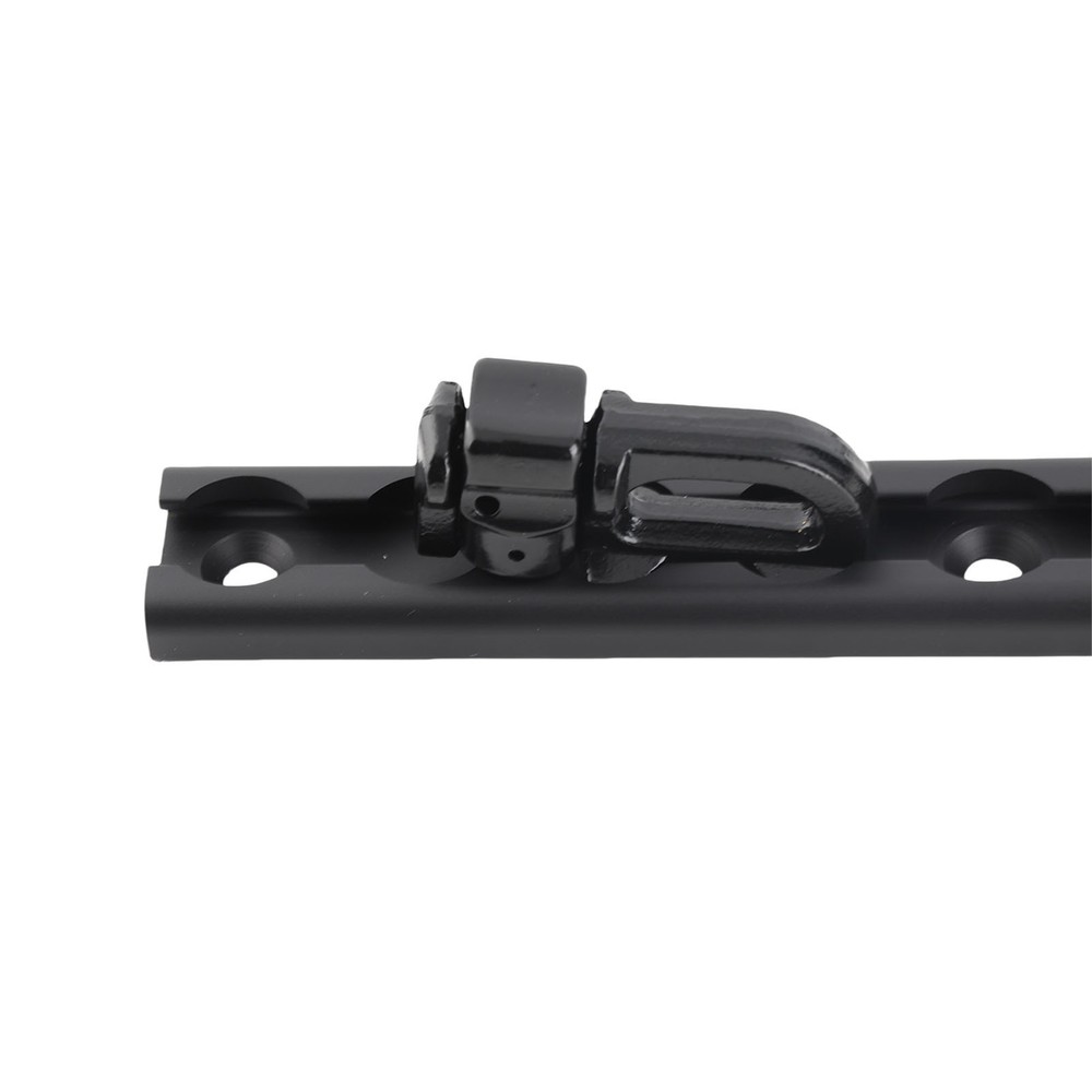 60cm L Track Tie Down System With 6pcs Double Stud Fitting Black Anodized