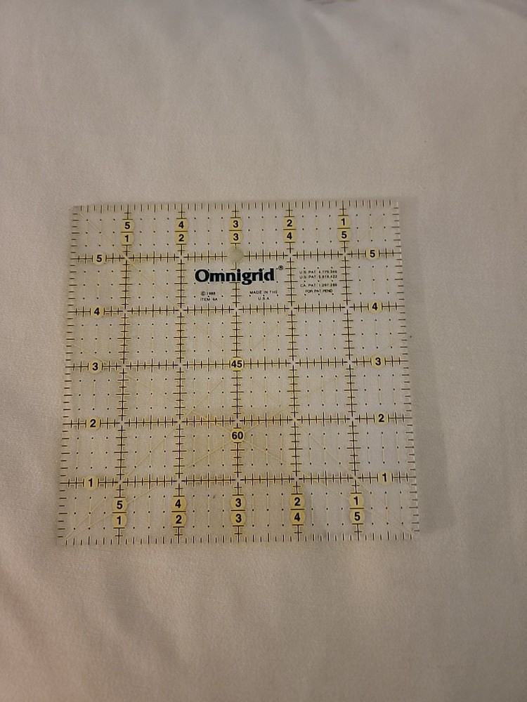 Omnigrid Quilting Rulers 6" X 6"