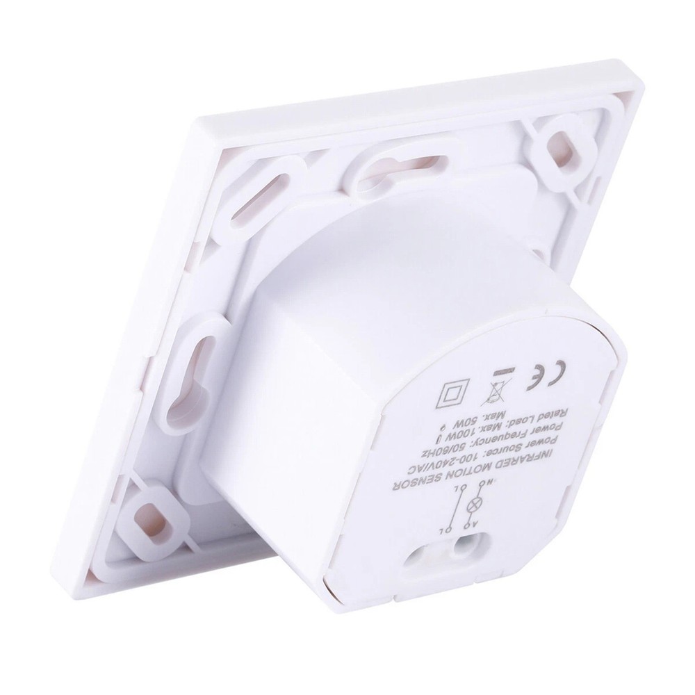 AC100-240V Motion Sensor Switch Durable Construction for Indoor Lamp Control