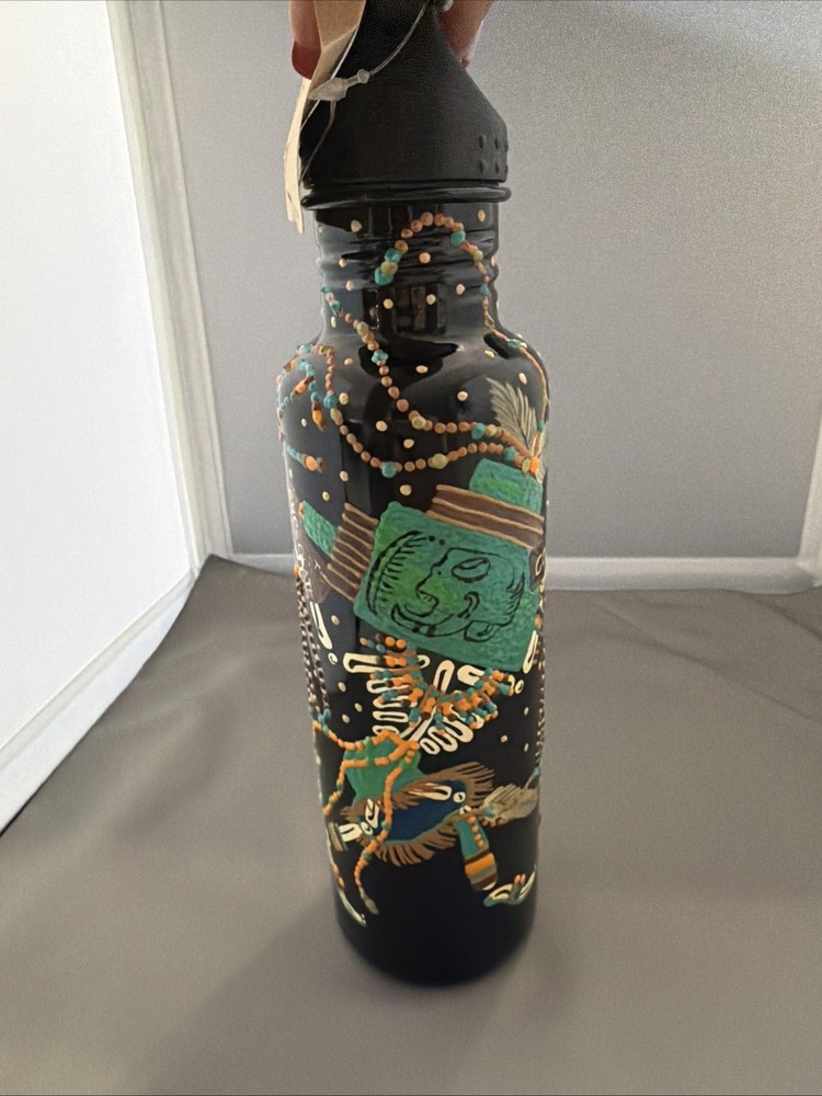 Sub Zero Water Bottle With Hand Painted Design