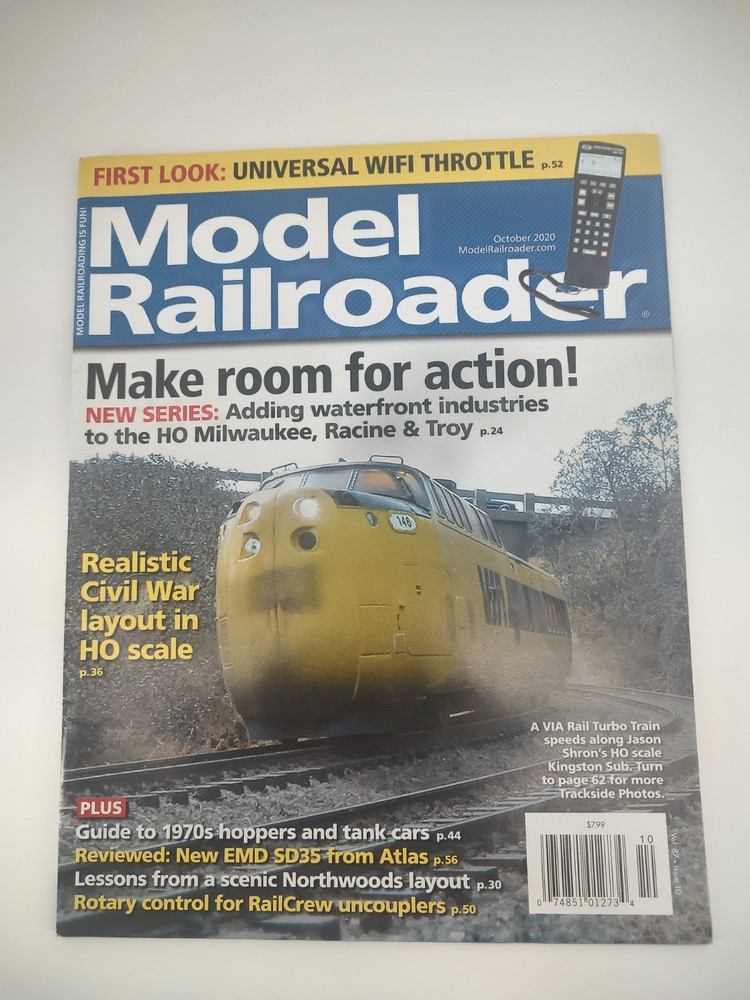 Model Railroader Magazine 2020 - Sep, Oct, Nov, Dec