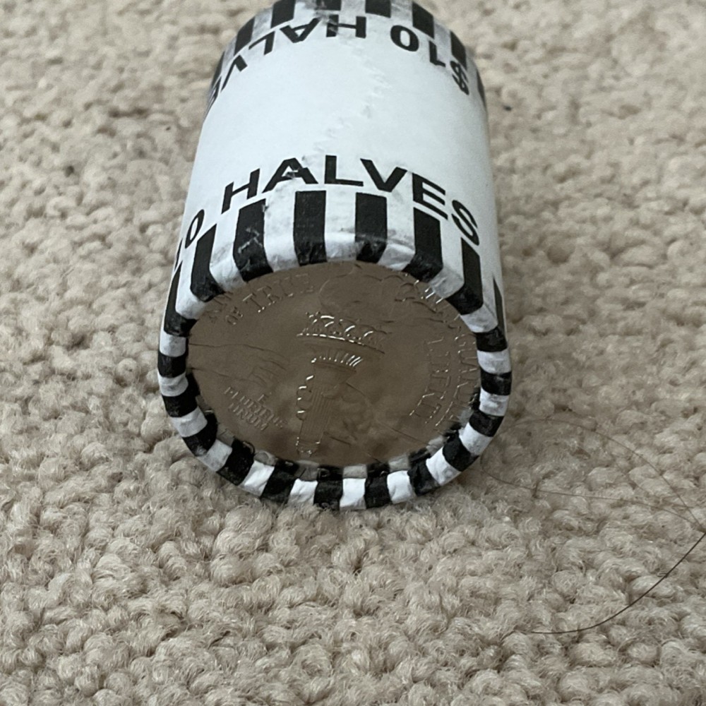 Half Dollar Coins $10 Roll Uncirculated US 50C
