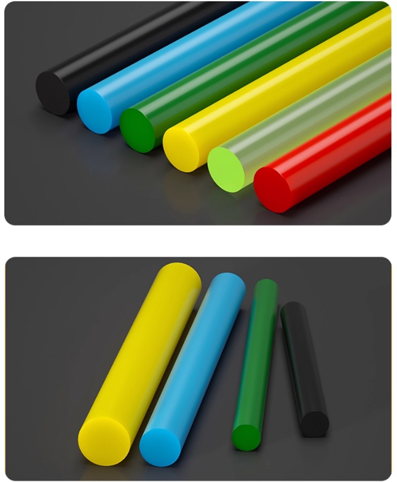 PU Polyurethane Solid Round Rod Bar Stick 20mm-100mm Elastic Shock Absorber