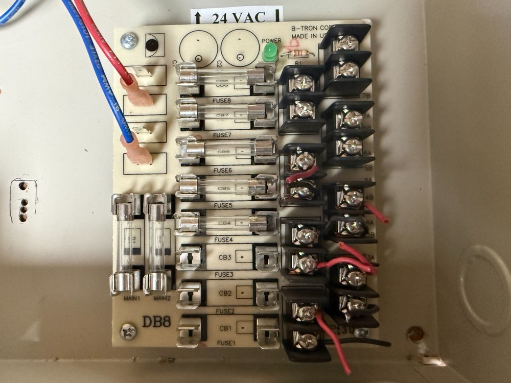 B-TRON Corp DB8 Access Control Power Supply
