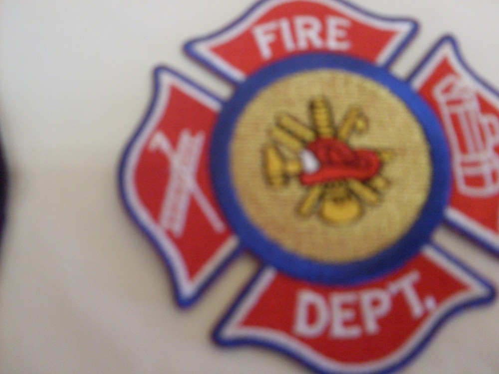 Fire fighter firefighter 9 patch collection patches embroidered for display