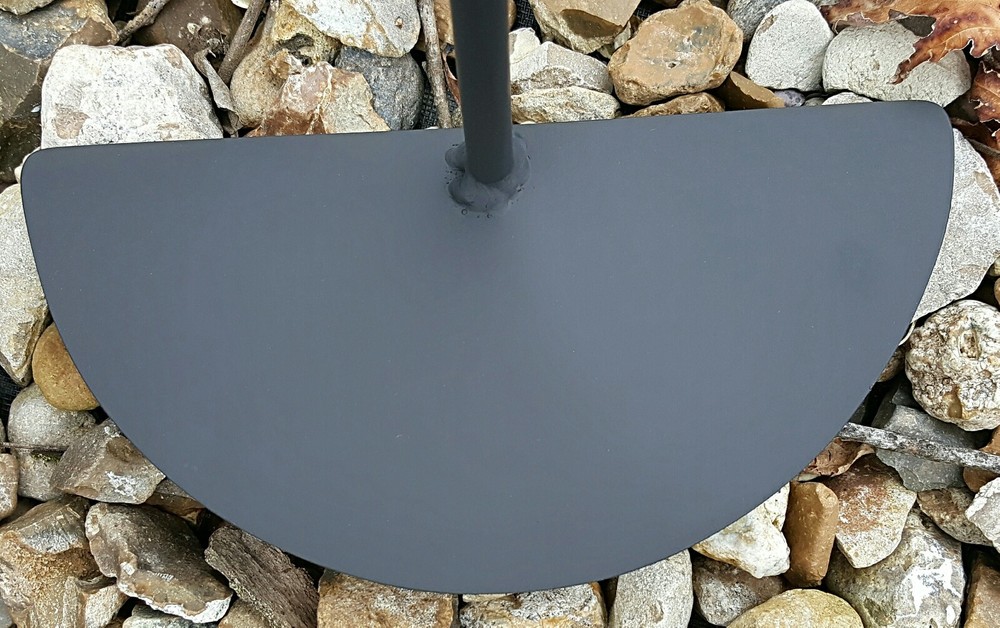 BBQ/Fire Box Round Ash/Coal Rake 18", 27" or 36", Custom Made by a Blacksmith