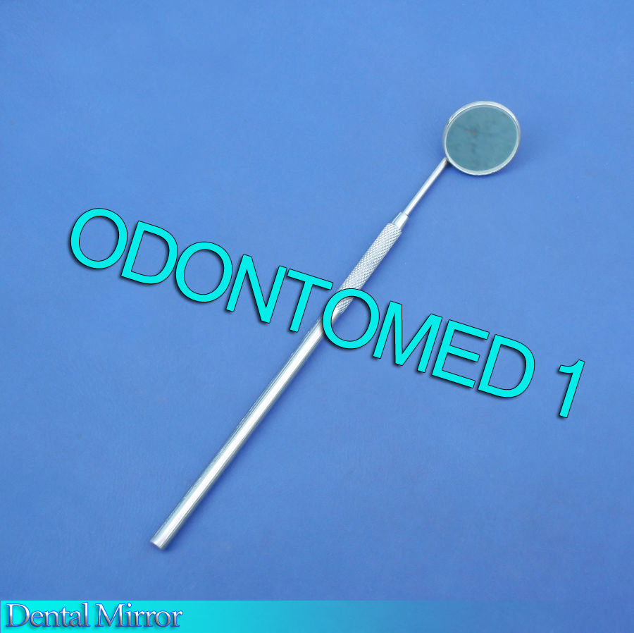 50 Dental Mirrors # 5 COMPLETE WITH HANDLE Surgical Instruments
