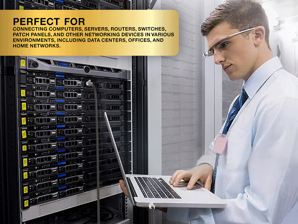 10ft Cat6 UTP Non-Booted Ethernet Network Patch Cable 24AWG Bare Copper, Black