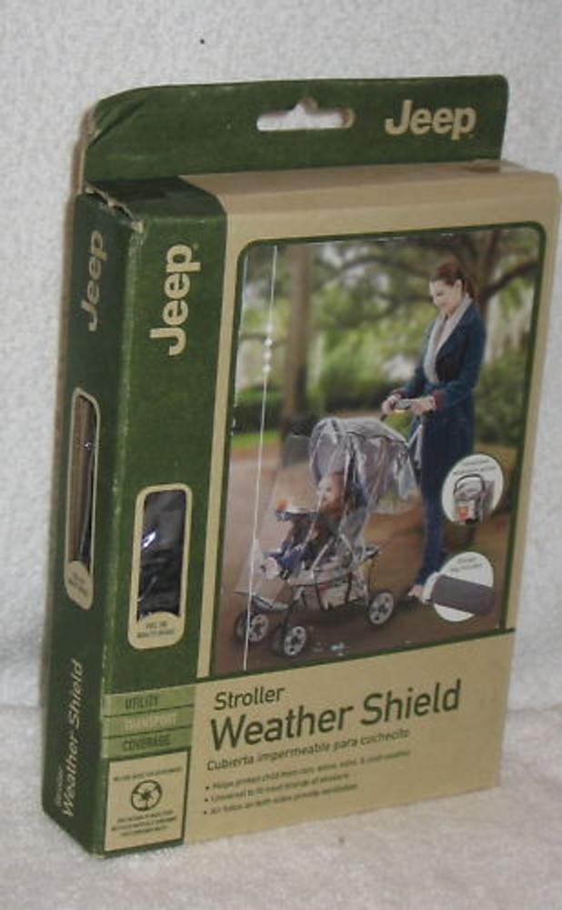 JEEP STROLLER WEATHER SHIELDS GREAT QUALITY ITEM
