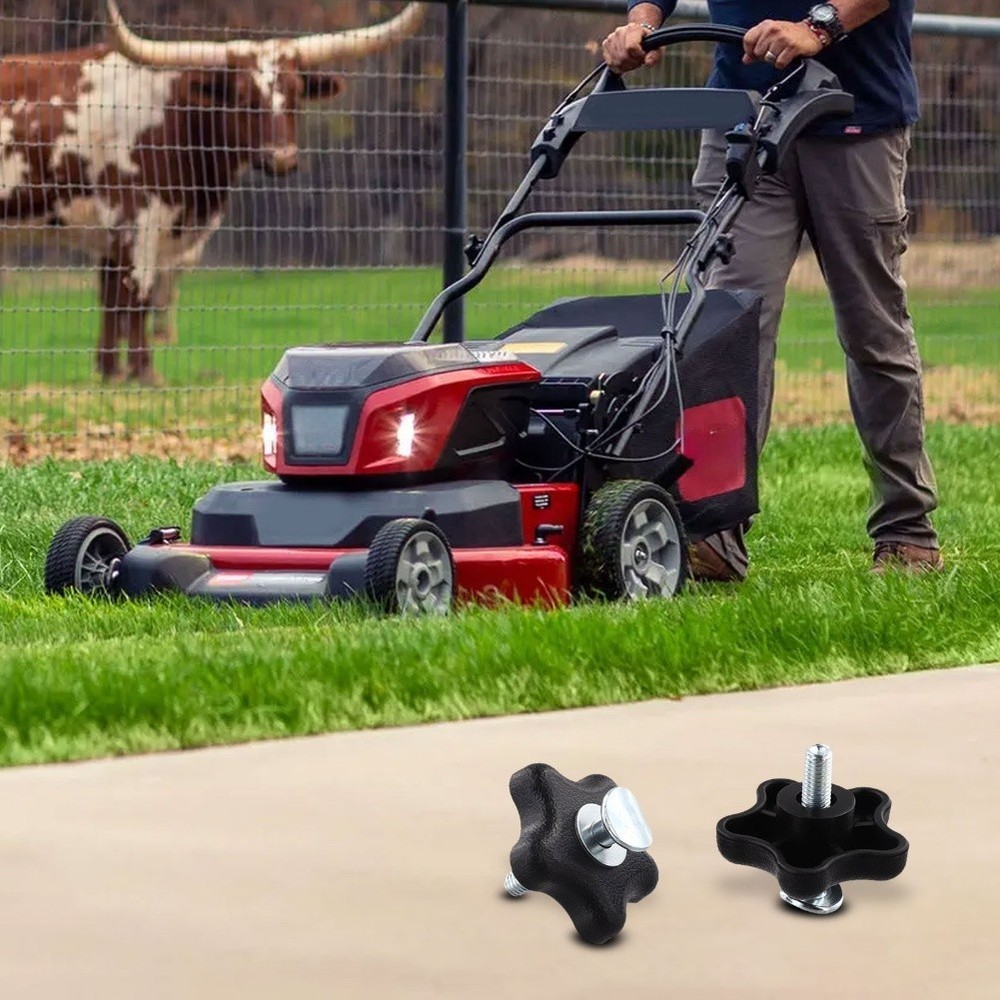 2 Pack For Toro Lawnmower Handle Knobs with Washer and Bolt Replacement Set