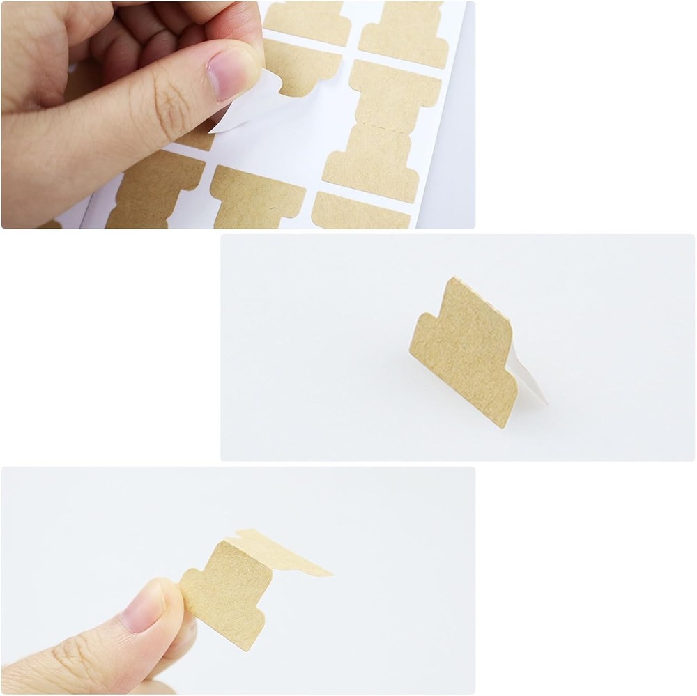 Sticky Index Tabs 20 Sheets Writable Paper Page Markers for Notebooks,...