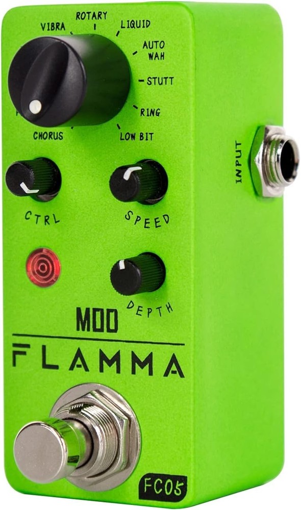Versatile FC05 Mini Modulation Pedal with 11 Effects for Dynamic Performances