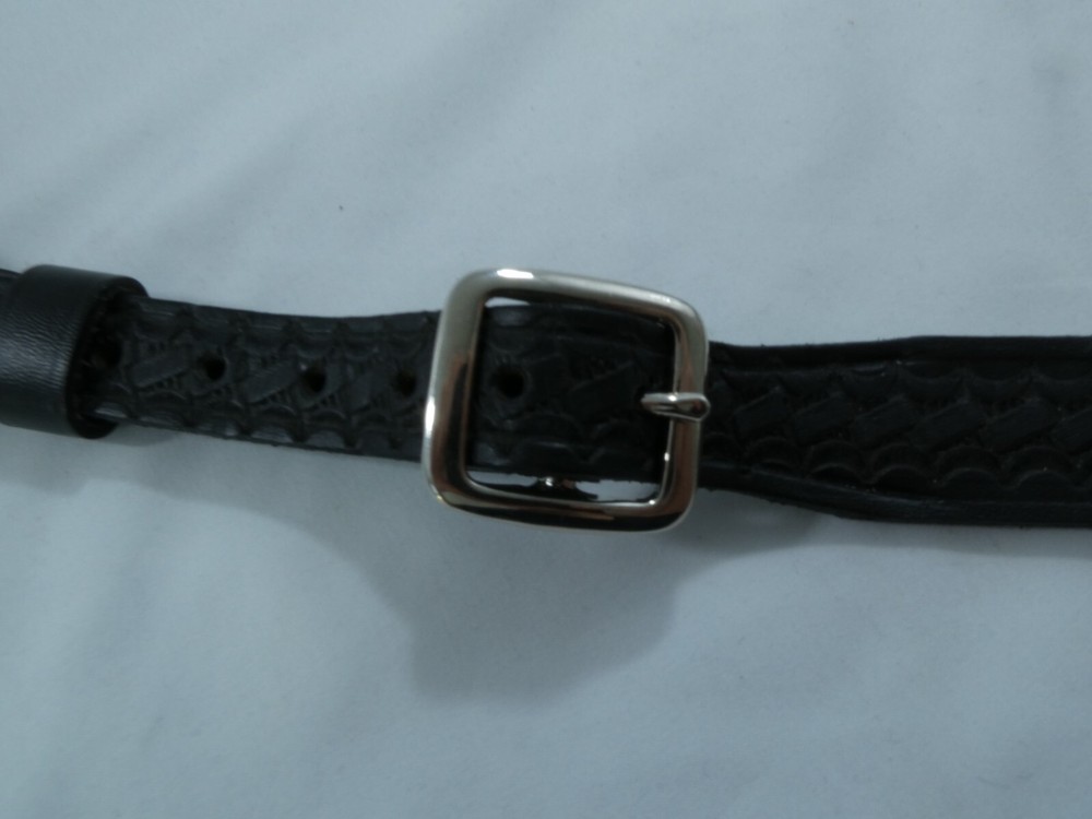 JAY PEE 1435BW Shoulder Strap Black NICKLE 38-40" BASKET WEAVE STRAP