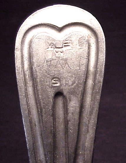 U.S. ARMY SPOON - Marked W.B.N.. 1917