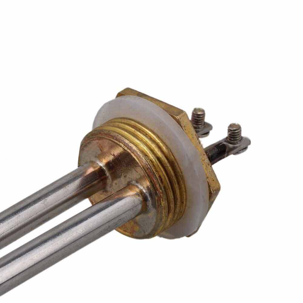 3000W AC 220V Stainless Steel Heating Element Electrical Water Heater Tube 1"BSP