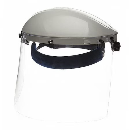 Sellstrom S30120 Faceshield Assembly, Polycarb, Clear