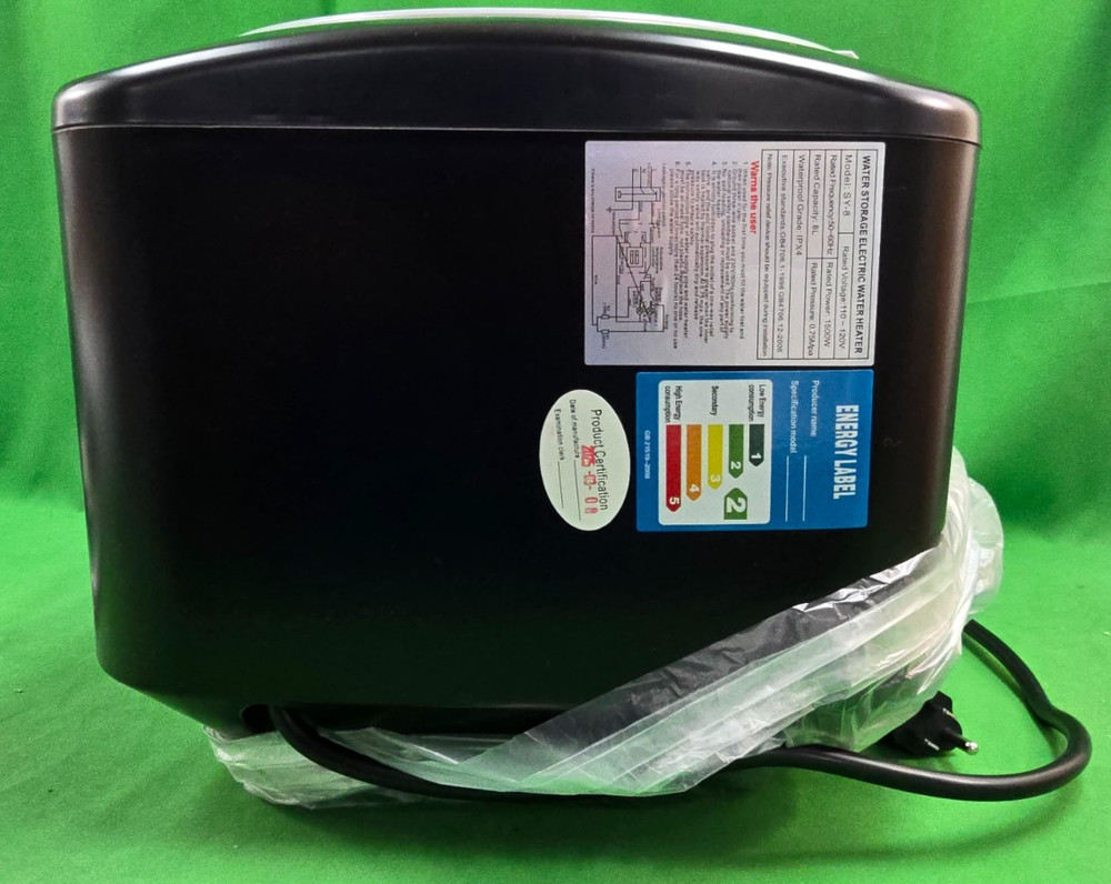 GANGGEND Water Storage Electric Water Heater SY-8 NEW