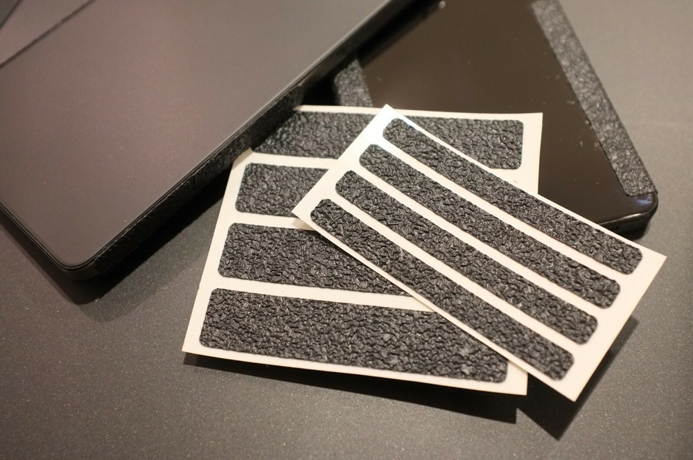 UNIVERSAL PHONE GRIPS, Fits iPhone/Android, Textured Rubber, 2 Sizes