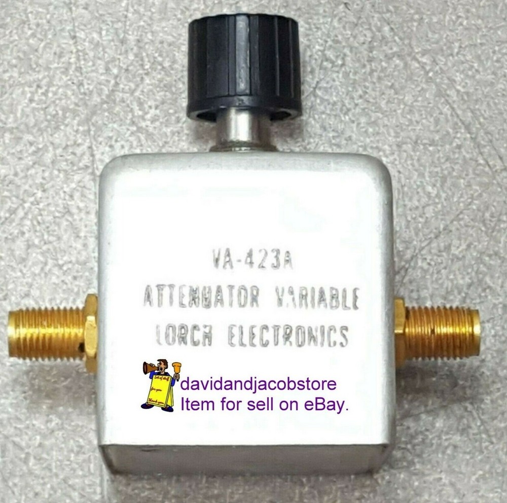 Attenuator variable VA-423A, Lorca electronics.