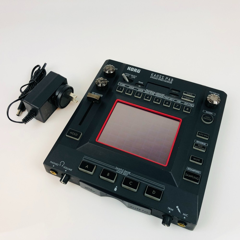 KORG KP3 KP-3 Kaoss Pad Dynamic Effect Sampler Sequencer Tested Dynamic Effect