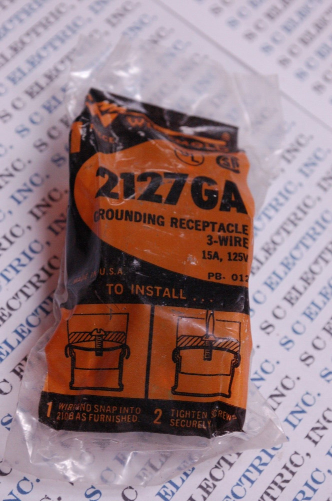 Wiremold 2127GA Gounding Receptacle