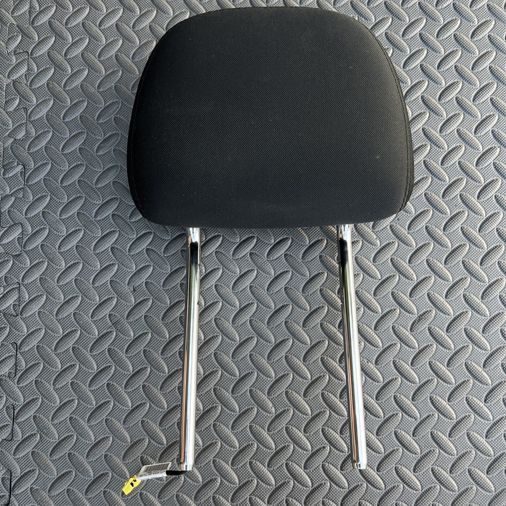 Chrysler Dodge Front Seat Black Cloth Head Rest Pair
