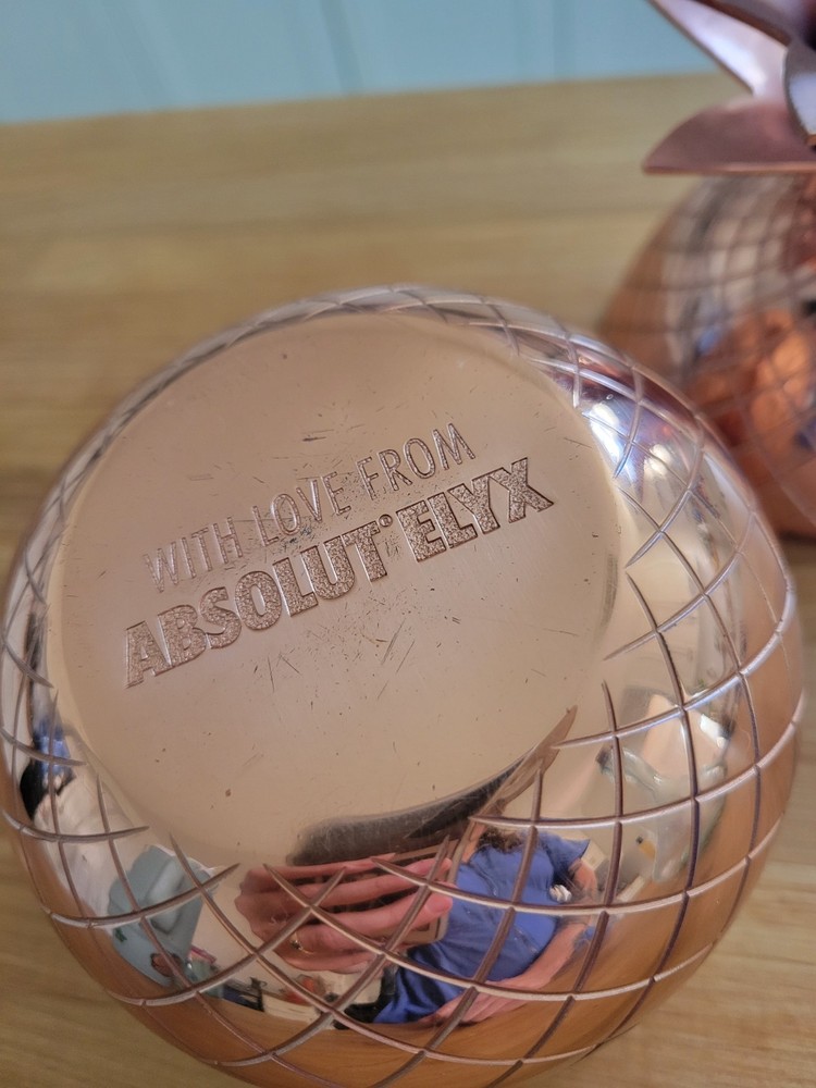 Absolut Elyx Copper Pineapple Mug
