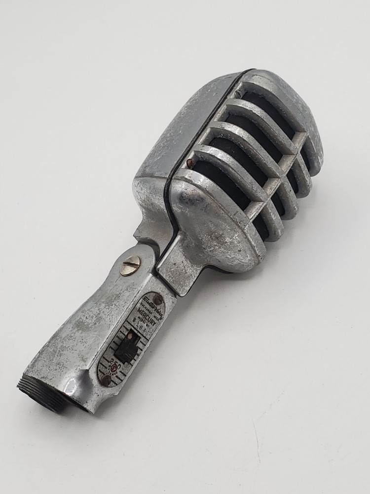 Vintage Electro Voice Mercury Model 611 Dynamic Microphone Untested