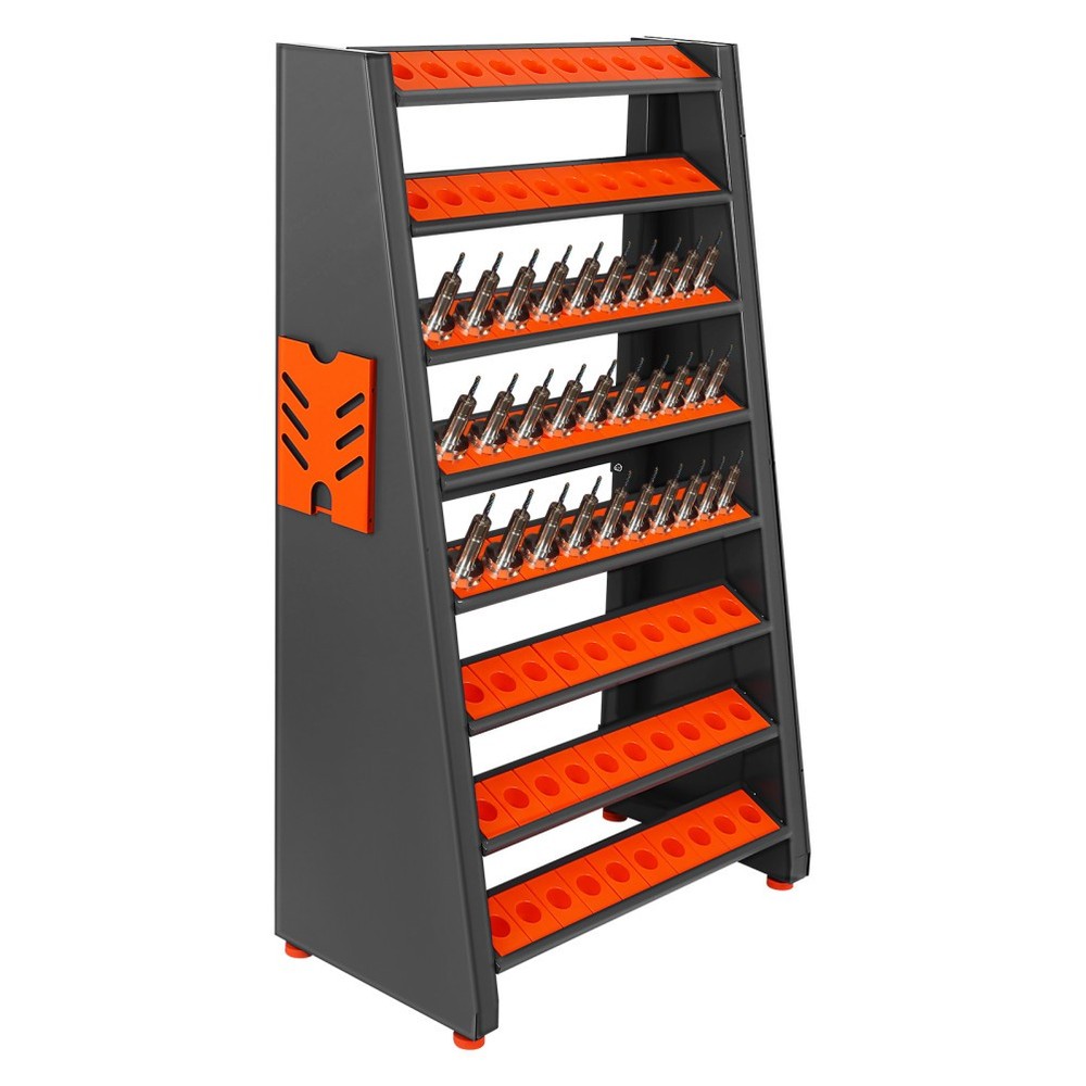 Tool trolley CAT40-BT40 multi-function tool management rack milling cutter chuck