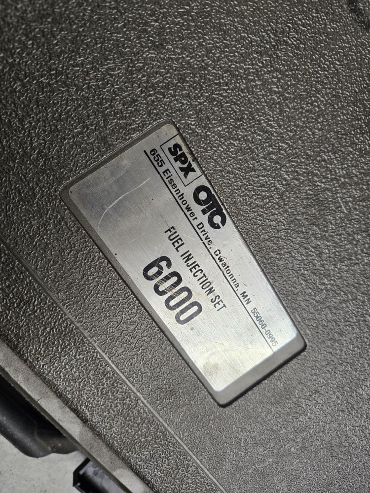 OTC Fuel Injection Set 6000 MISSING PARTS