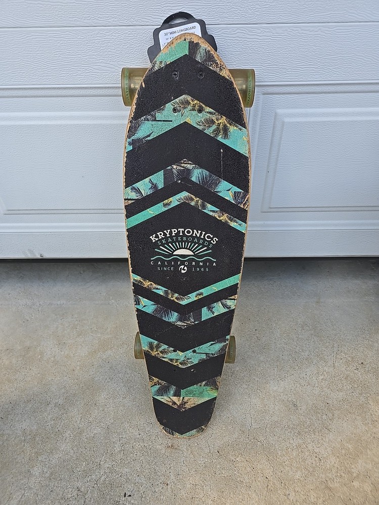 Kryptonics 32in mini longboard Skateboard