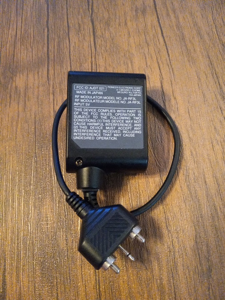 Pioneer RF Modulator Model JA-RF3L