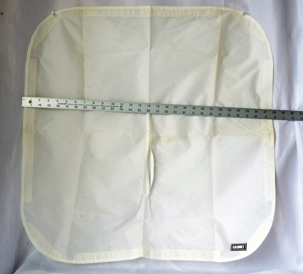 Vintage Calumet Diffusion Cloth Sheet for Small Medium Softbox 28x28"