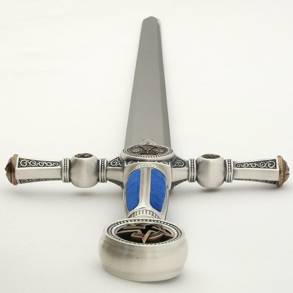 Marto - Masonic Sword, Silver Finished, 116 cm