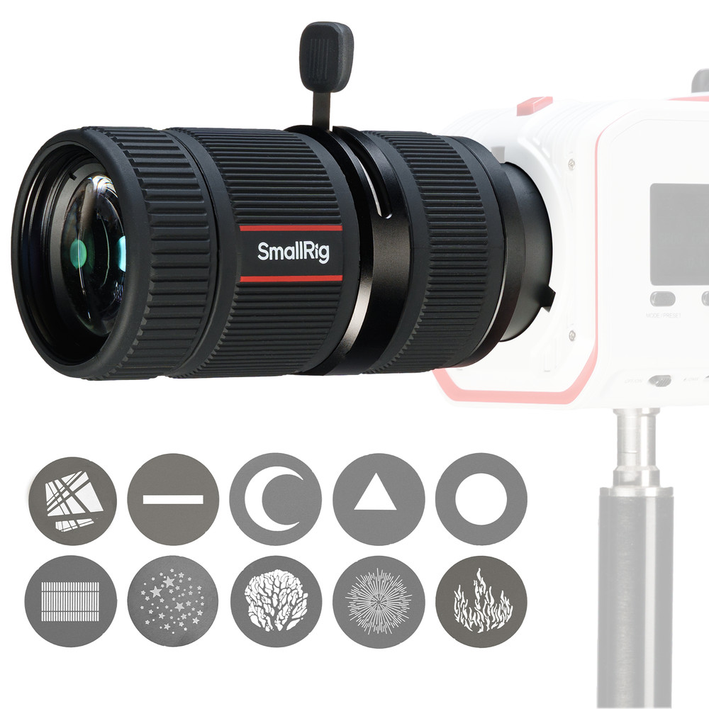 SmallRig mini Spotlight Various Special Spotlight Effects with Carry Bag