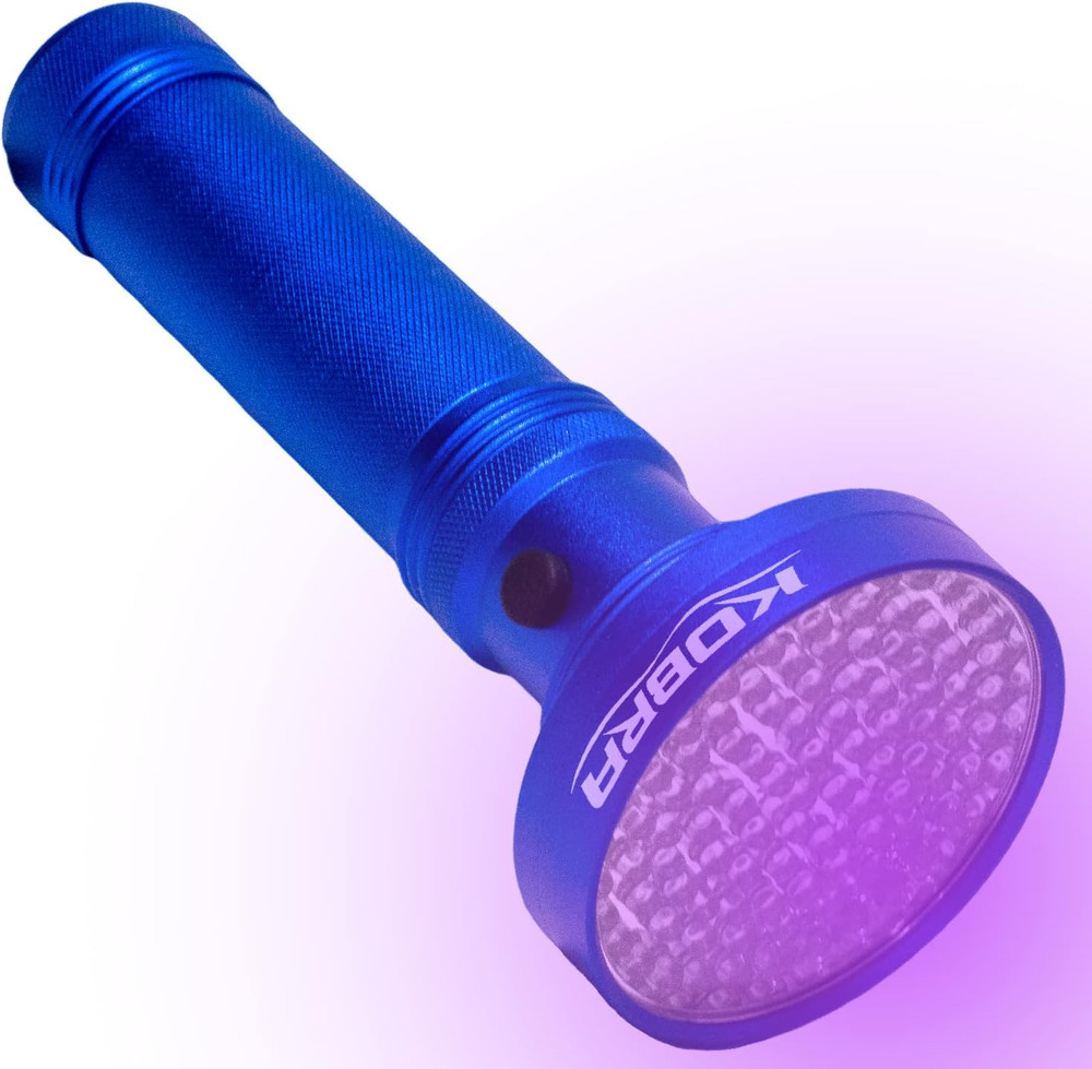 UV Black Light Flashlight 100 LED 395nm Pet Urine Detector Bed Bug Light
