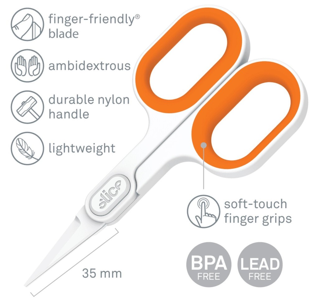 Slice Ceramic Scissors Pointed Tip