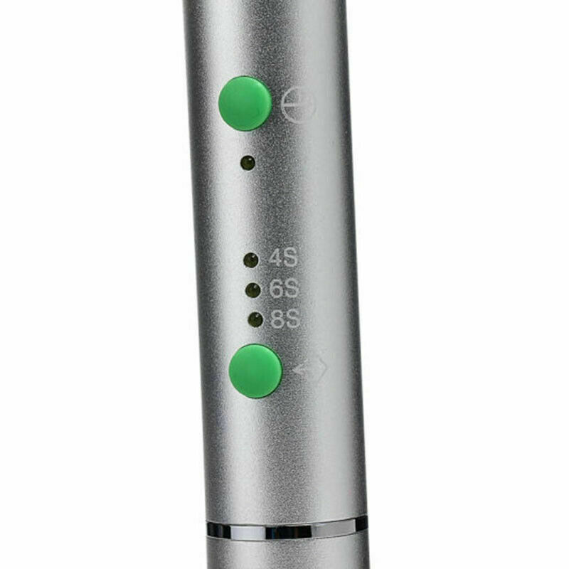 Dental Wireless 10W LED Resin Curing Light 2000mw/cm2 Quick Solidify Silver US