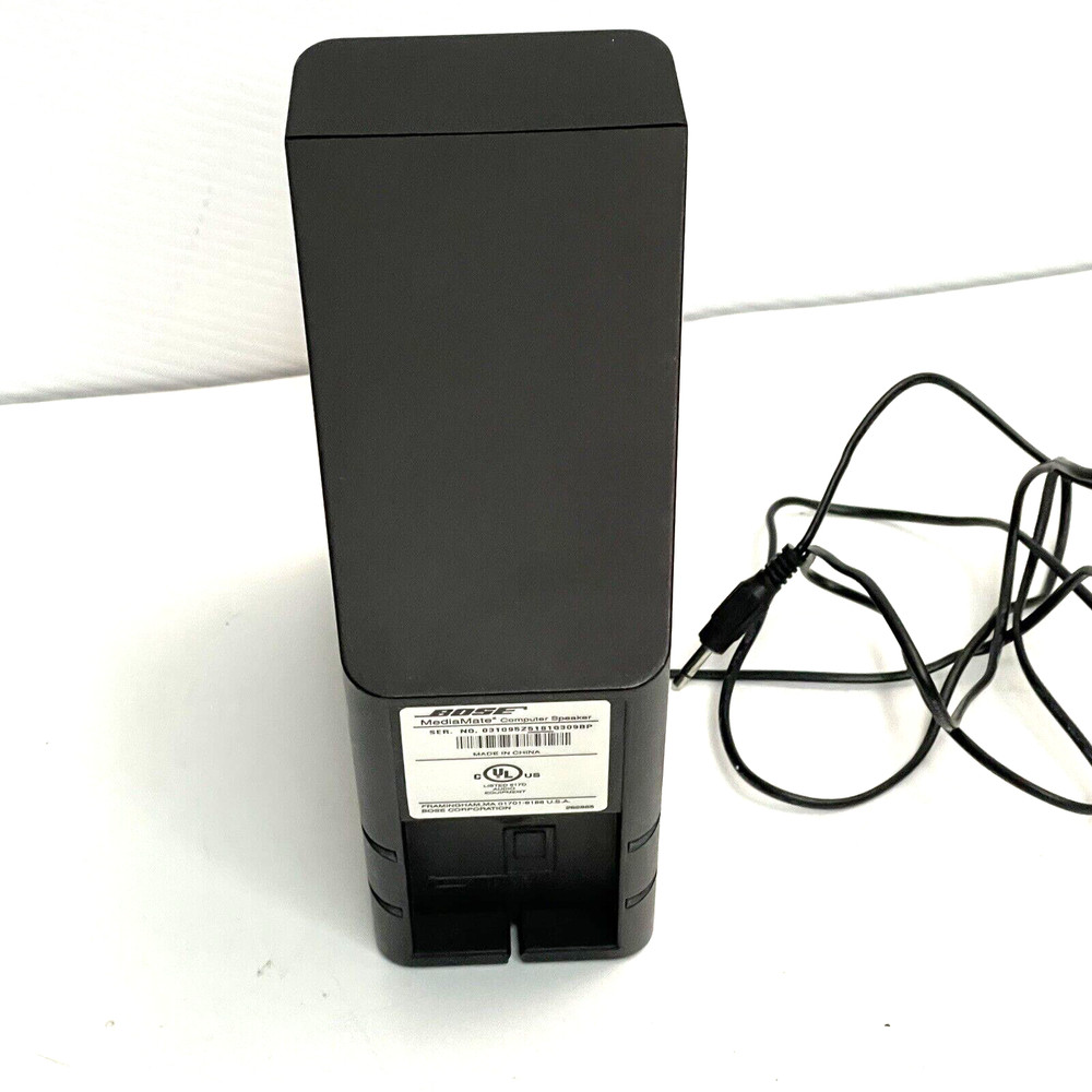 Bose MediaMate Computer Left Speaker Non-Powered- Black