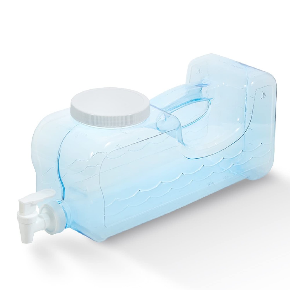 Arrow Home Products Fridge Stackable Beverage Container, 5 Quart, Clear