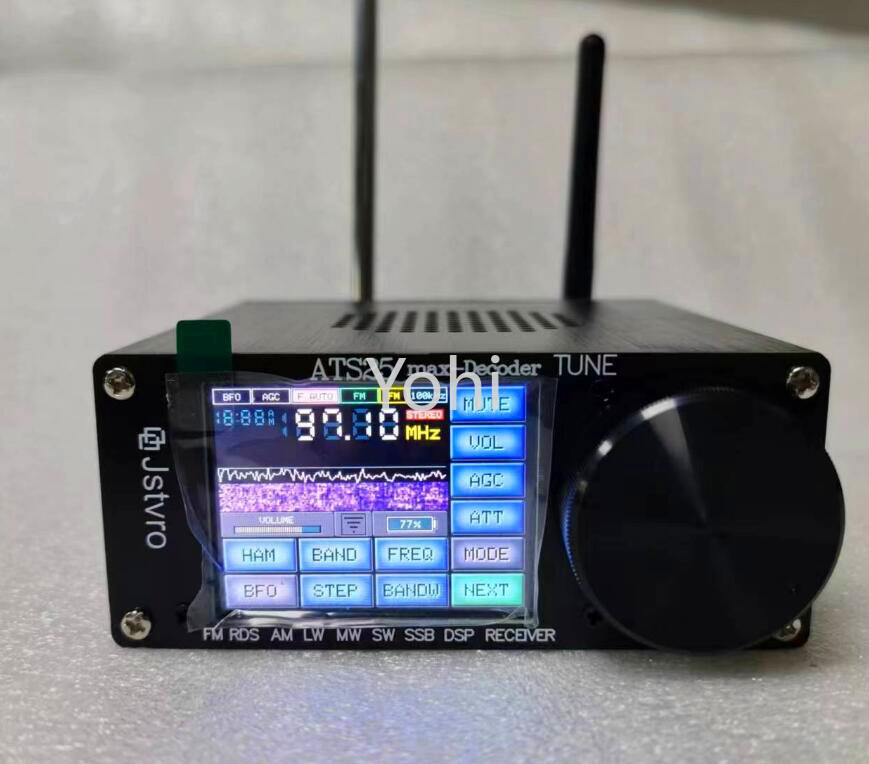 ATS25 Max Decoder Si4732 Full Band Radio Receiver Support CW RTTY FT4 FT8 LSB SW