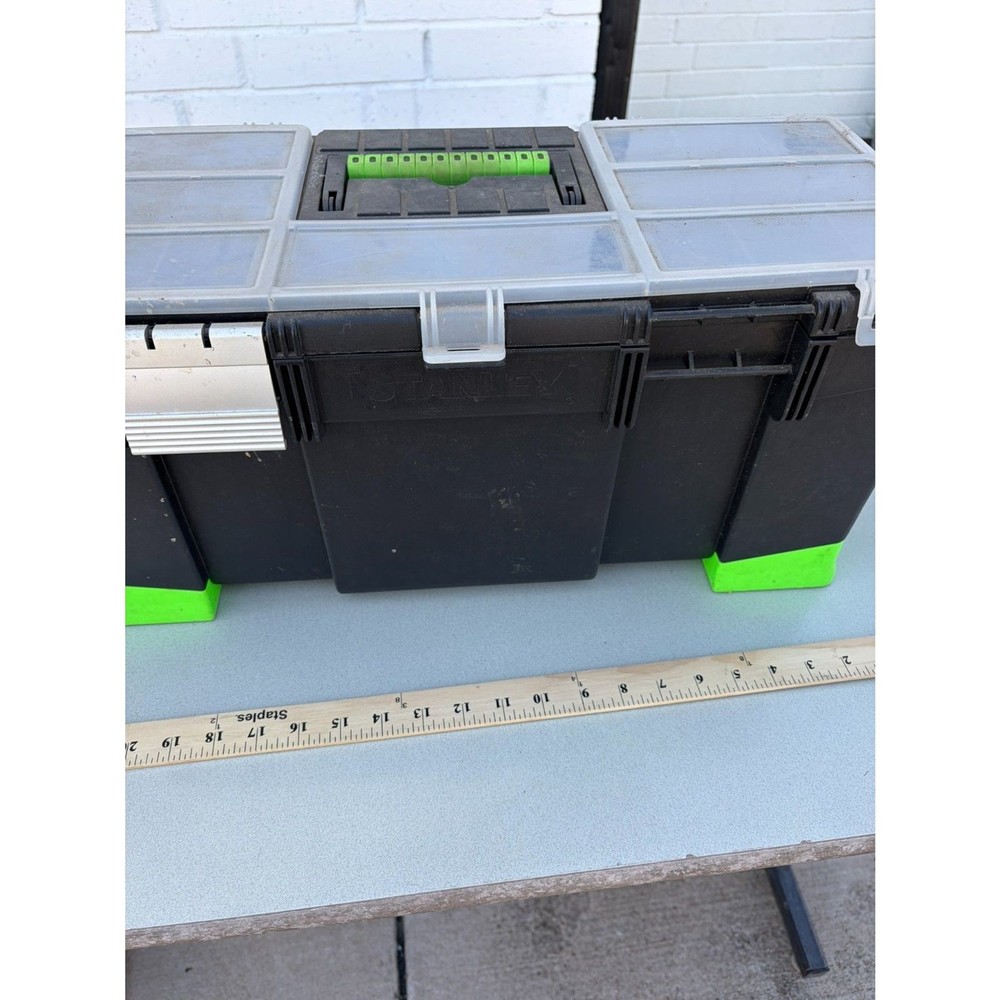 Stanley Hardplastic tool box 21x9"